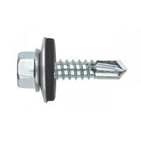 Șurub autoforant STARKFIX, cu cap hexagonal și șaibă EPDM, pentru metal, 4,8x19, zincat, 250buc