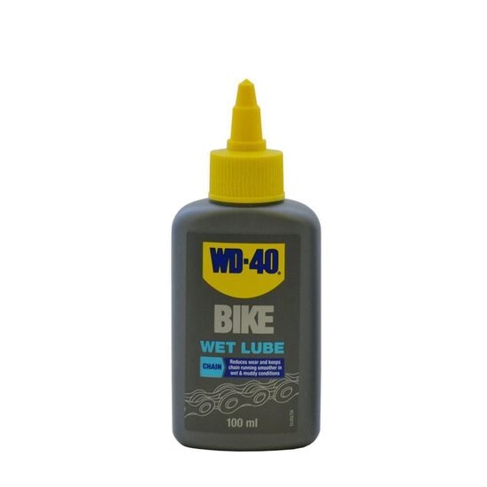 Lubrifiant pentru lanțuri de bicicletă, condiții umede WD-40 Bike Wet Lube, 100ml