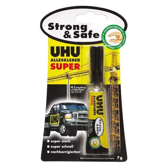 Adeziv universal UHU Strong&Safe, 7g 