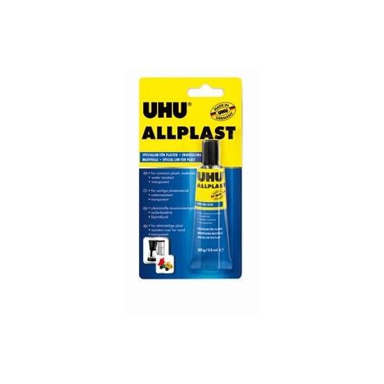 Adeziv pentru materiale plastice UHU Allplast, 33ml