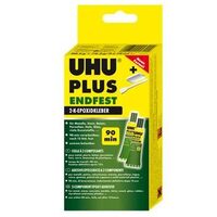 Adeziv universal epoxidic bicomponent UHU Plus Endfest, 163g
