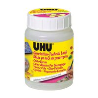 Adeziv tip lac lucios transparent pentru puzzle UHU Puzzle, 150ml