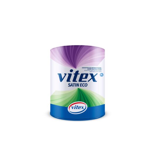 Vopsea lavabilă cu proprietăți antimicrobiene și finisaj satinat, VITEX Satin Eco, alb, 3L