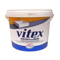 Vopsea lavabilă pentru protecția împotriva mucegaiului VITEX Kitchen&Bath, alb, 9l