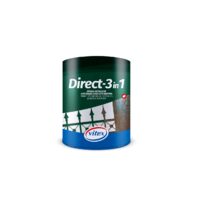 Vopsea email anticorozivă lucioasă VITEX Direct 3 în 1, 10 alb, 750ml