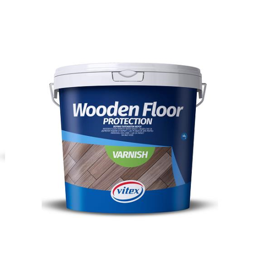 Lac poliuretanic pentru parchet pe bază de apă VITEX Wooden Floor Protection, transparent satin, 2,5L