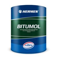 Lac asfaltic pe bază de bitum și solvenți pentru montajul membranelor bituminoase Hermes Bitumol, 20L