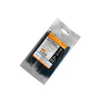 Colier de fixare din nylon, 100buc, 2,5x100mm, negru
