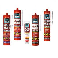 Set 4xBISON POLY MAX, 425g + 1xBISON POLY MAX, 115g