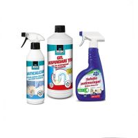 Set curățenie BISON 1xAnticalcar + 1xGel desfundare țevi + 1xSoluție antimucegai