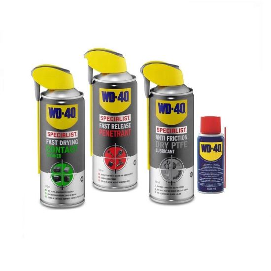 Set 3x WD-40 Specialist, 400ml + 1x WD-40, 100ml