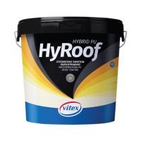 Vopsea impermeabilă pentru acoperiș VITEX HyRoof Hybrid PU, alb, 10L