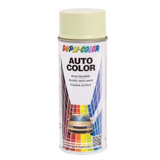 Vopsea spray retuș auto nemetalizată DUPLI-COLOR Dacia, crem 40, 350ml