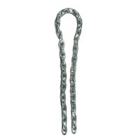 Lanț din oțel călit îmbrăcat în vinil MASTER LOCK 8010EURD, 6mmx0,60 m