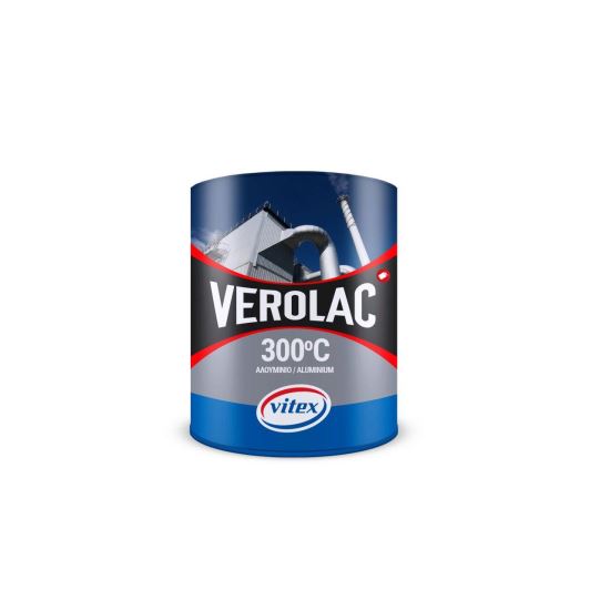 Vopsea rezistentă la temperaturi ridicate de 300°C VITEX Verolac Aluminiu, argintiu, 2.5L
