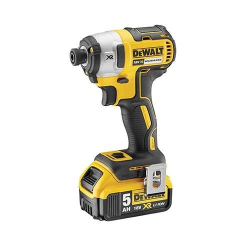 Mașină de înșurubat cu impact DeWALT DCF887P2-QW, 3 viteze, acumulator Li-Ion XR, 18V, 5AH