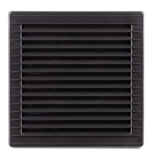 Grilă aerisire KARRO,170mmx170mm, ø 100, grafit