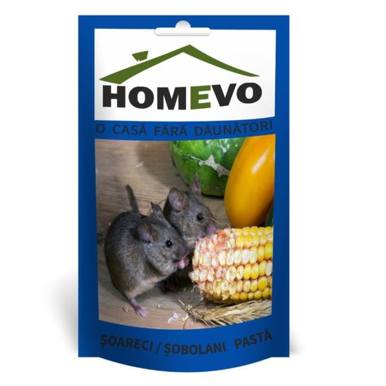 Momeală pentru șoareci și șobolani pastă HOMEVO Brody 2.5 paste, 100g 