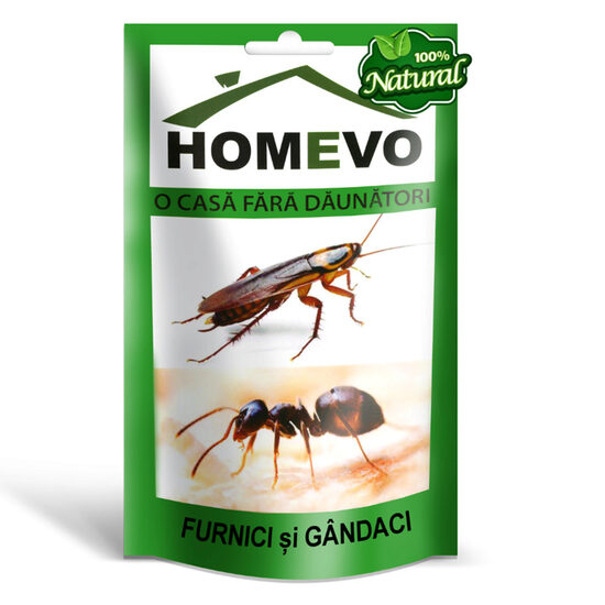Repelent furnici și gândaci HOMEVO Diatom, 50g