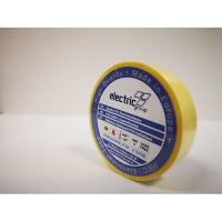 Bandă izolatoare electric galbenă E151920G, 19mmX20m