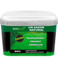  Îngrășământ organic granular pentru gazon INNBIO, 2,5kg