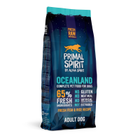 Hrană uscată Premium pentru câine Primal Spirit, Oceanland, cu pește proaspăt, 12 kg