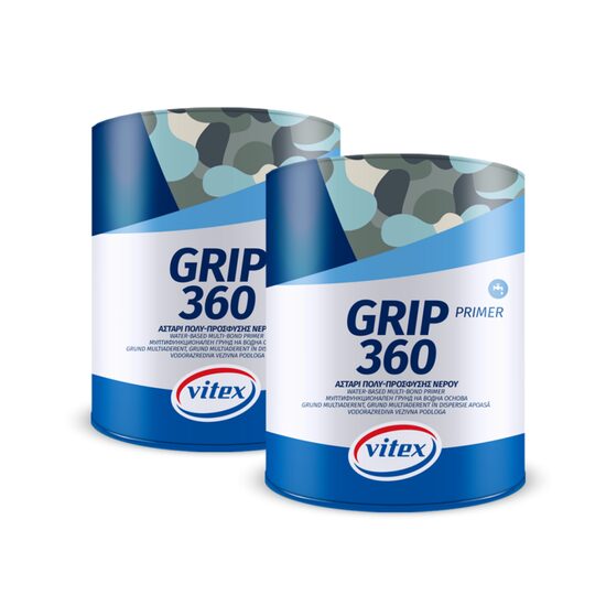 Pachet 2xGrund suprafețe multiple VITEX GRIP 360 primer 2.5L