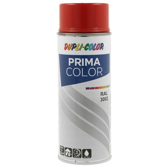 Vopsea spray acrilică DUPLI-COLOR PRIMA COLOR RAL3002 roșu carmin, 400ml