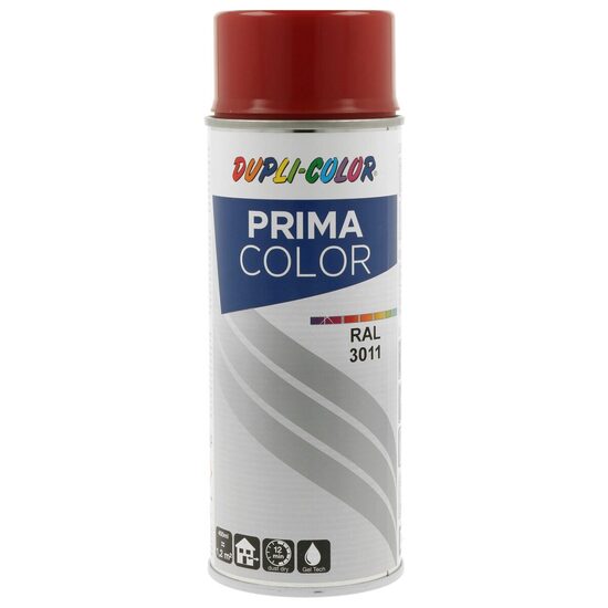 Vopsea spray acrilică DUPLI-COLOR PRIMA COLOR RAL3011 maro roșcat, 400ml