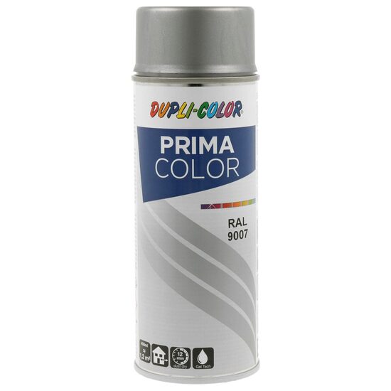 Vopsea spray acrilică DUPLI-COLOR PRIMA COLOR RAL9007 gri aluminiu, 400ml