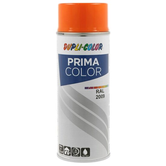 Vopsea spray acrilică DUPLI-COLOR PRIMA COLOR RAL2009 portocaliu trafic, 400ml