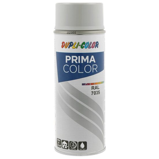Vopsea spray acrilică DUPLI-COLOR PRIMA COLOR RAL7035 gri deschis, 400ml