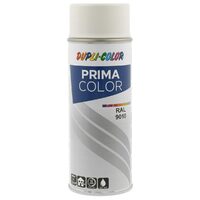 Vopsea spray acrilică DUPLI-COLOR PRIMA COLOR RAL9010 alb mat, 400ml