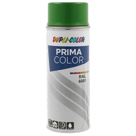 Vopsea spray acrilică DUPLI-COLOR PRIMA COLOR RAL6001 verde smarald, 400ml