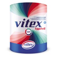 Vopsea ultra-lavabila super premium satinată, VITEX CARE Eggshell, alba, 750 ml