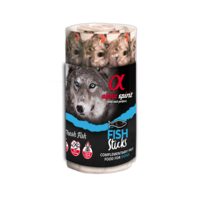Sticks pentru câine Alpha Spirit, cu pește, 16 buc