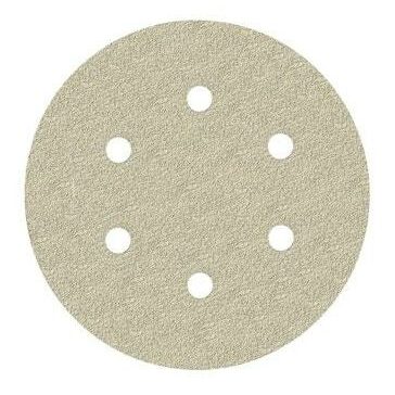 Disc cu fixare automată KLINGSPOR PS 33 CK, 225mm, formă de ștanțare GLS 52, granulație 80