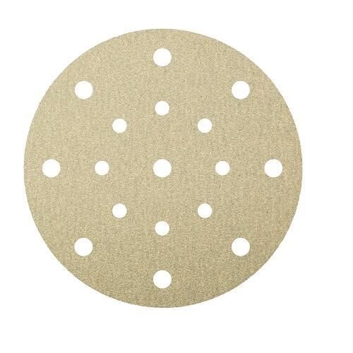 Disc cu fixare automată KLINGSPOR PS 33 BK, 225mm, formă de ștanțare GLS52, granulație 180