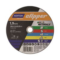 Disc taiere NORTON CLIPPER C46T, 230x1,9mm 