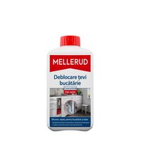 Soluție pentru desfundarea țevilor de scurgere MELLERUD, 1L