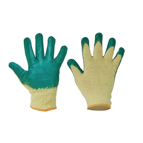 Manusi pelicula latex verzi-galben HS-04-002