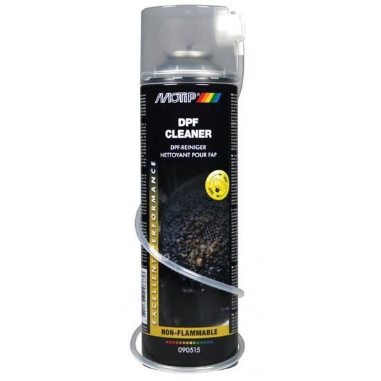 Soluție de curățare a sistemului de filtrare particule, diesel MOTIP DPF Cleaner, 400ml