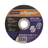 Disc taiere NORTON CLIPPER A60S, 115x1,0mm 