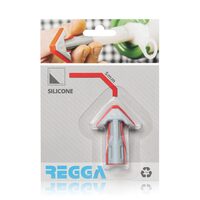 Aplicator plat pentru etanșeizant siliconic REGGA roșu, 5mm
