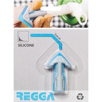 Aplicator concav pentru etanșeizant siliconic REGGA albastru, 3mm