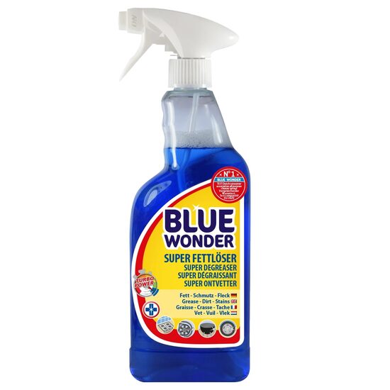 Soluție pentru îndepărtarea grăsimilor BLUE WONDER, 750ml