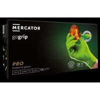 Mănuși nitril GOGRIP verde, L, 50 buc