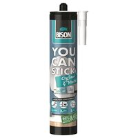 Adeziv PREMIUM pentru metal, sticlă, oglinzi BISON You Can Stick, 435g