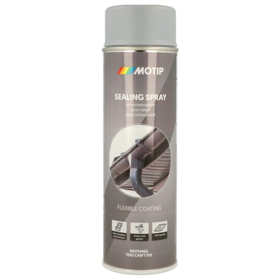 Spray pentru etanșare și reparare MOTIP Sealing spray, gri, 500ml