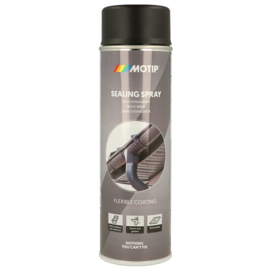 Spray pentru etanșare și reparare MOTIP Sealing spray, negru, 500ml